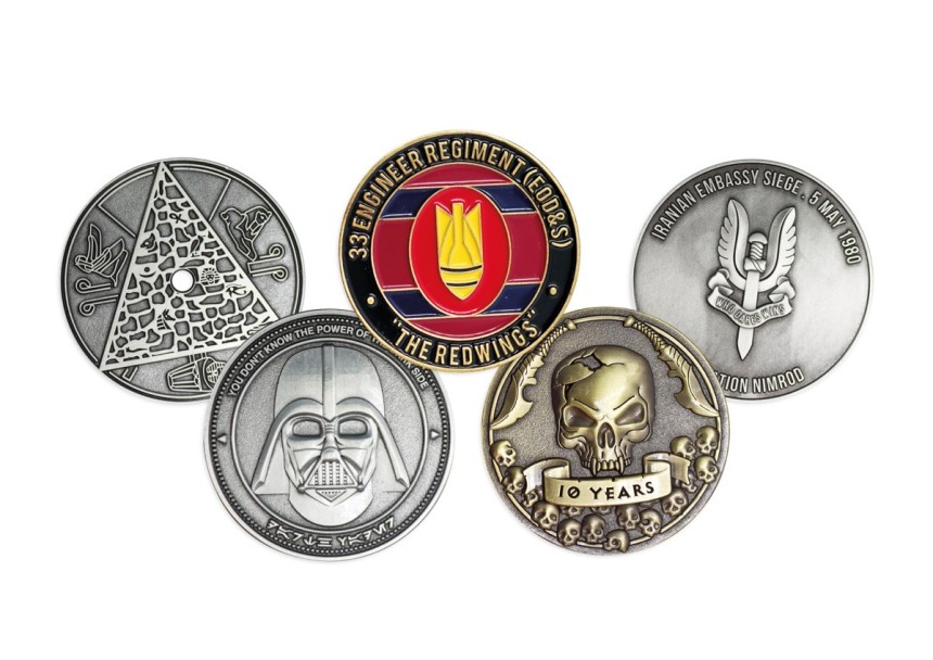 Create A Custom Challenge Coin - Signature Coins