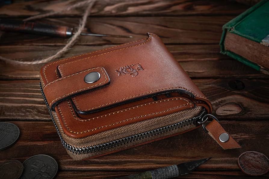 Billfold Wallet With Coin And ID Window | Jekyll & Hide AUS Leather