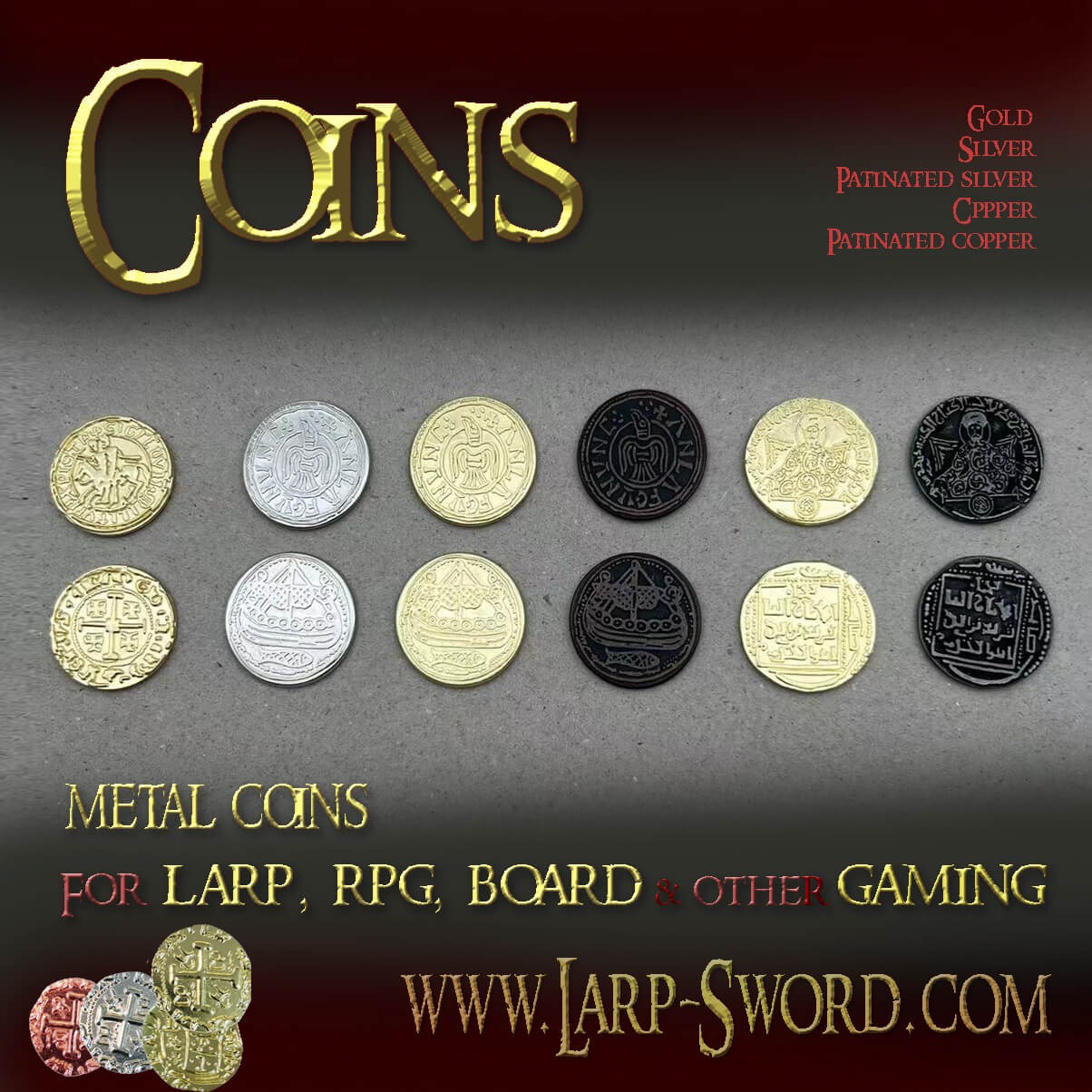 RPG Treasure by Campaign Coins (Campaign Coins) • Game On Table Top