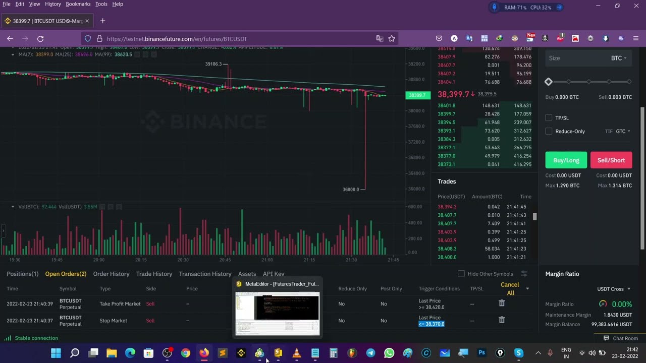 Plugin MT5 to Binance - Futures API - Binance Developer Community