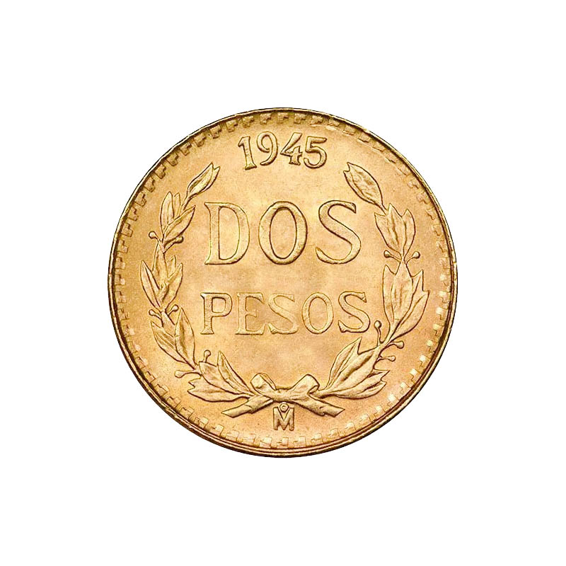 2 Peso Mexican Gold Coin (Random Year) | Investor Crate® – IC INC