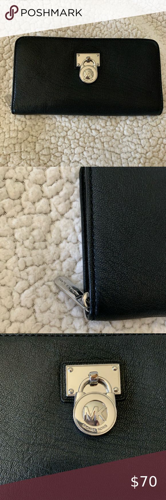 Cece Large Leather Wallet – Michael Kors Pre-Loved