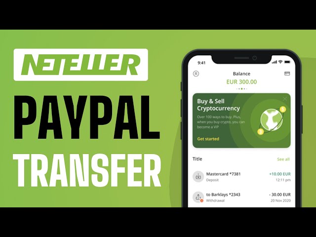 Exchange PayPal USD to Neteller USD