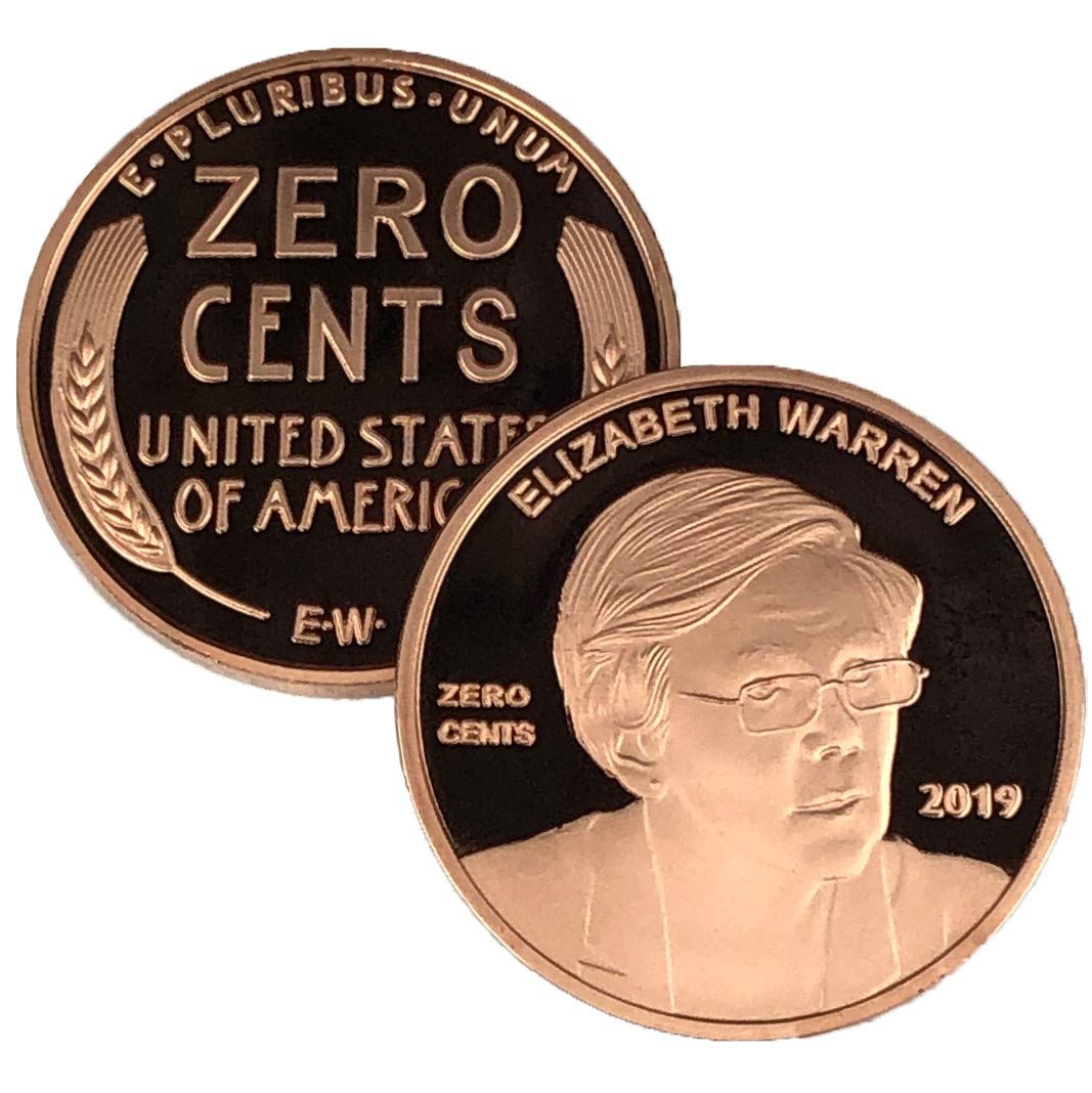 Joe Biden Zero Cents Novelty Penny Coin