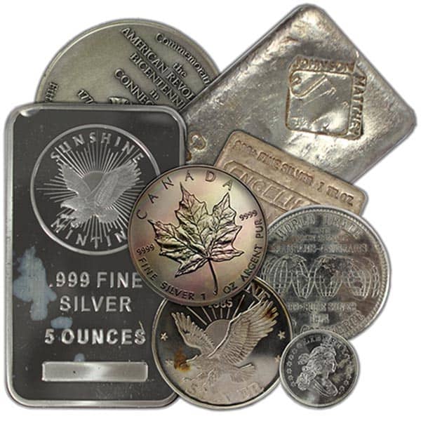 Buy Silver Bullion Bars & Coins Online | Bullion Mart