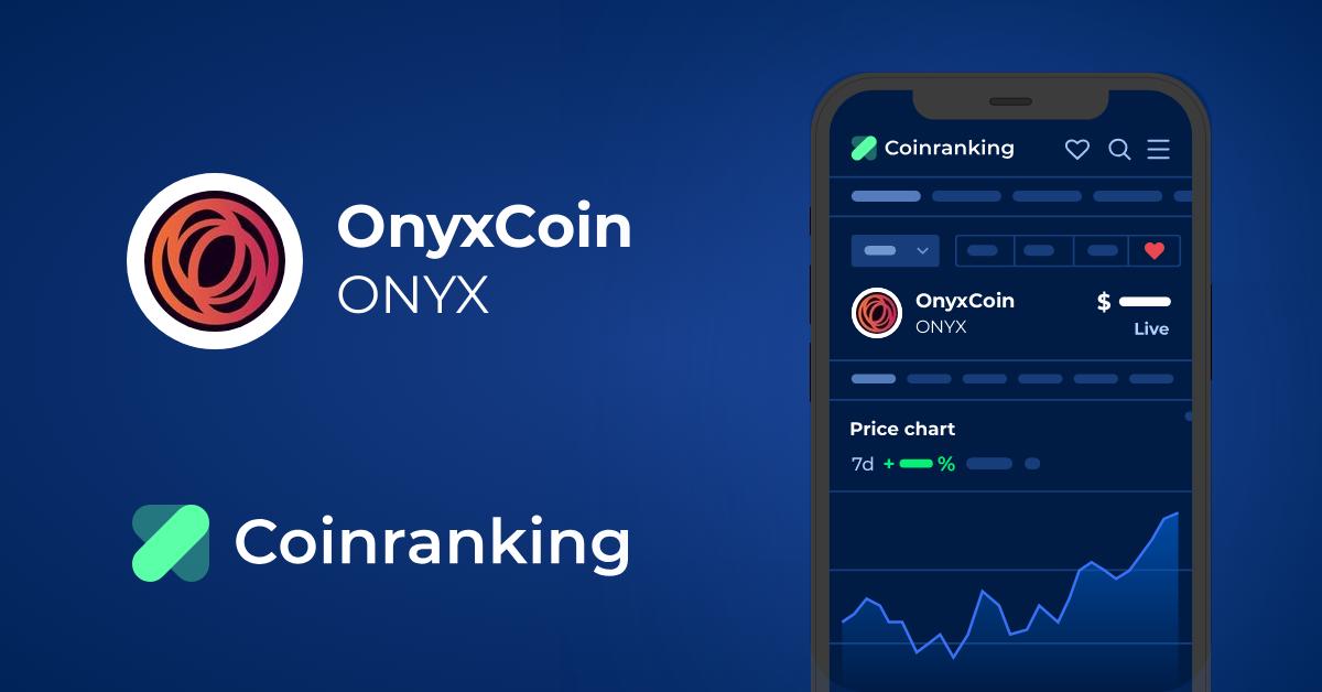 Onyxcoin Price - XCNUSD | ADVFN