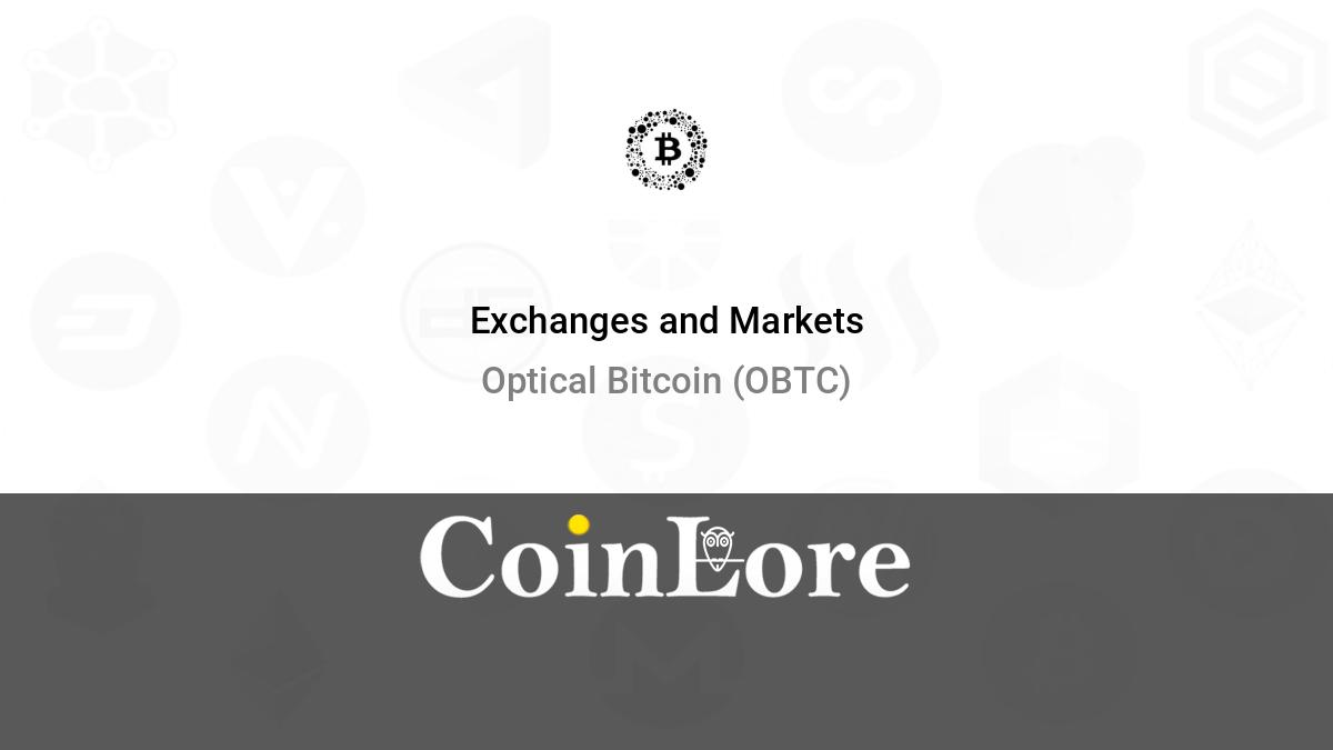 OBTC to BTC Price today: Live rate Optical Bitcoin in Bitcoin