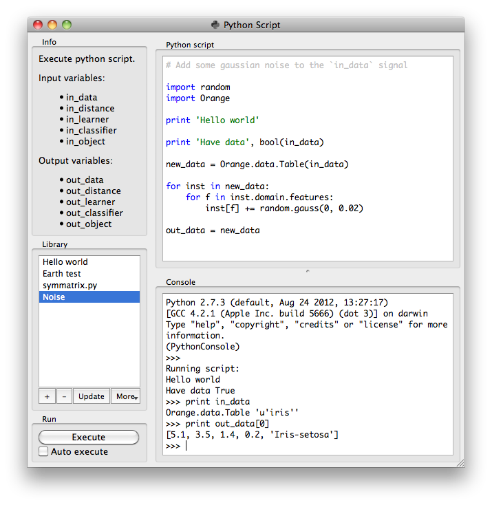 GitHub - biolab/orange3: 🍊 :bulb: Orange: Interactive data analysis