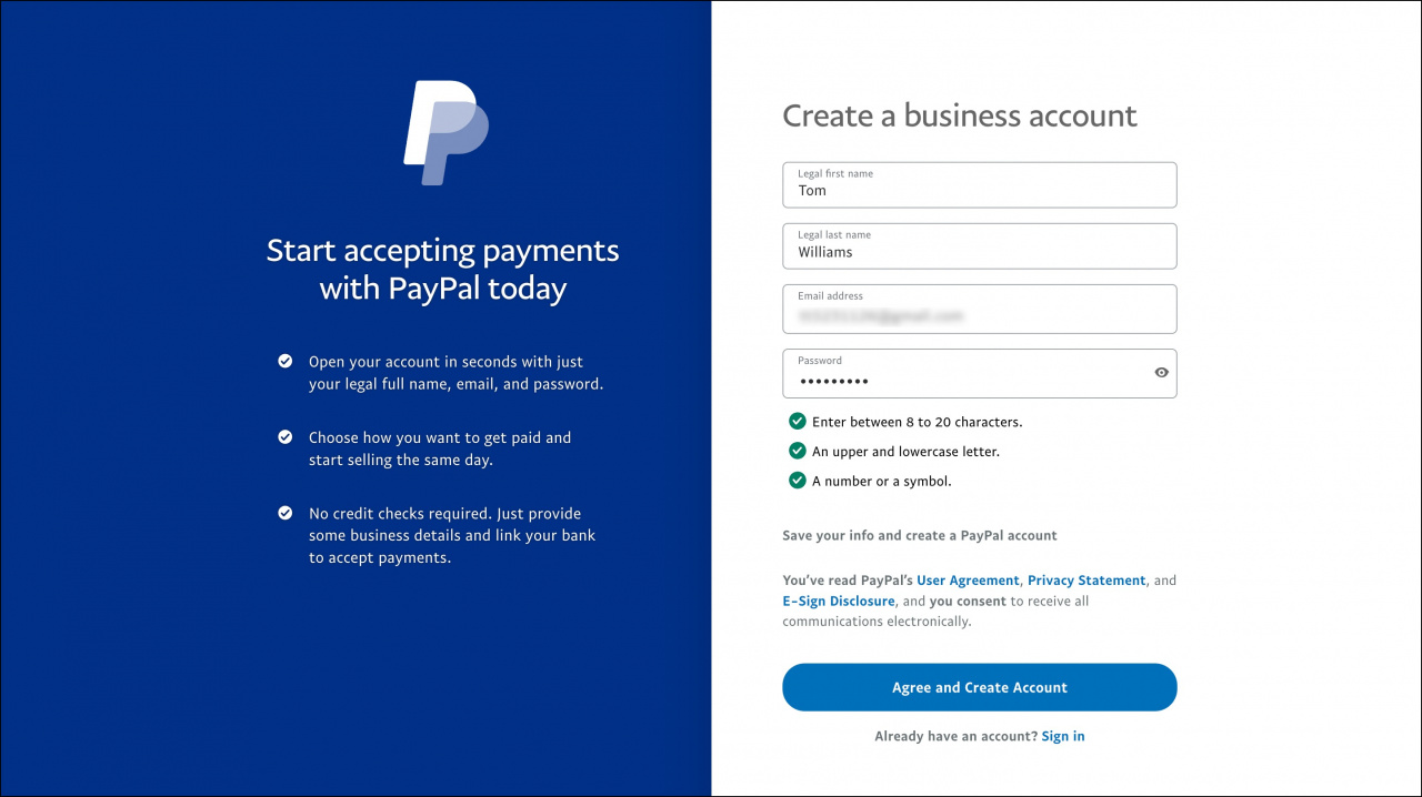 How to setup a PayPal business account: Step by step | Swoop