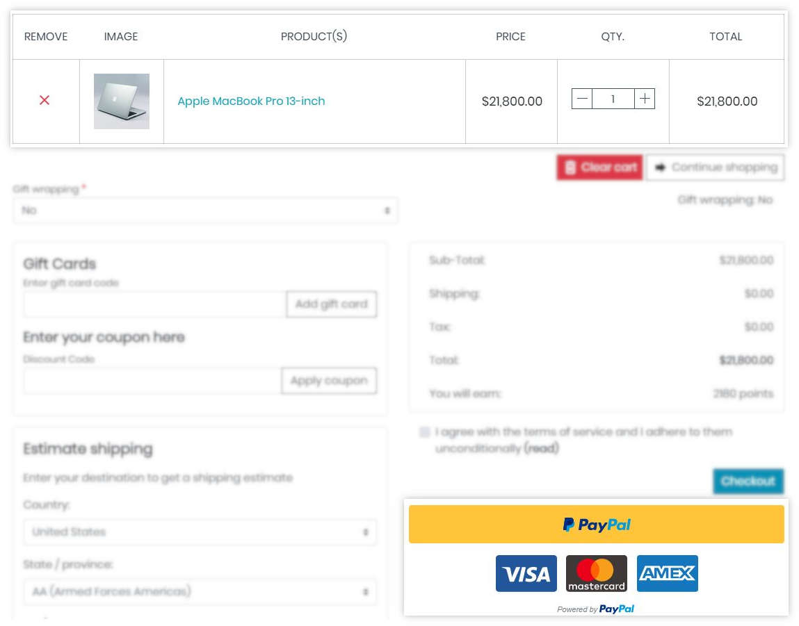 Website Paypal Express Checkout Payment Acquirer | Odoo Apps Store