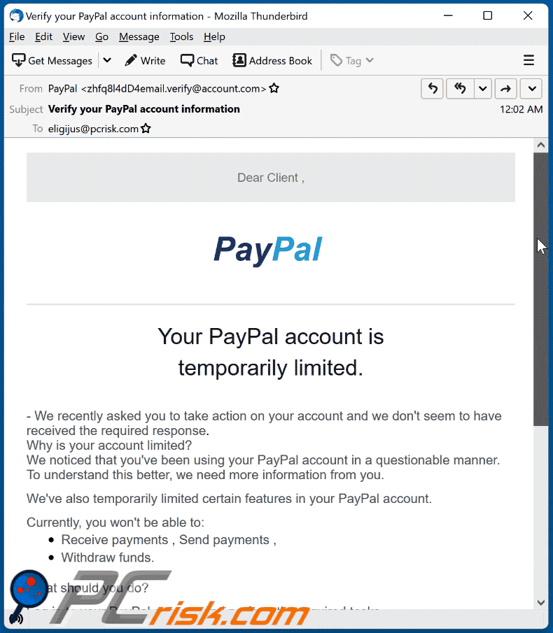 Why Is My PayPal Account Limited for Days? | Small Business - cryptolive.fun