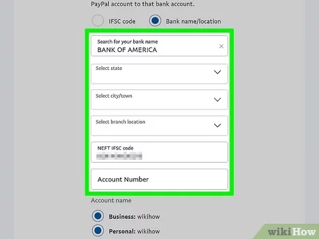 Create a PayPal Personal or Business Account