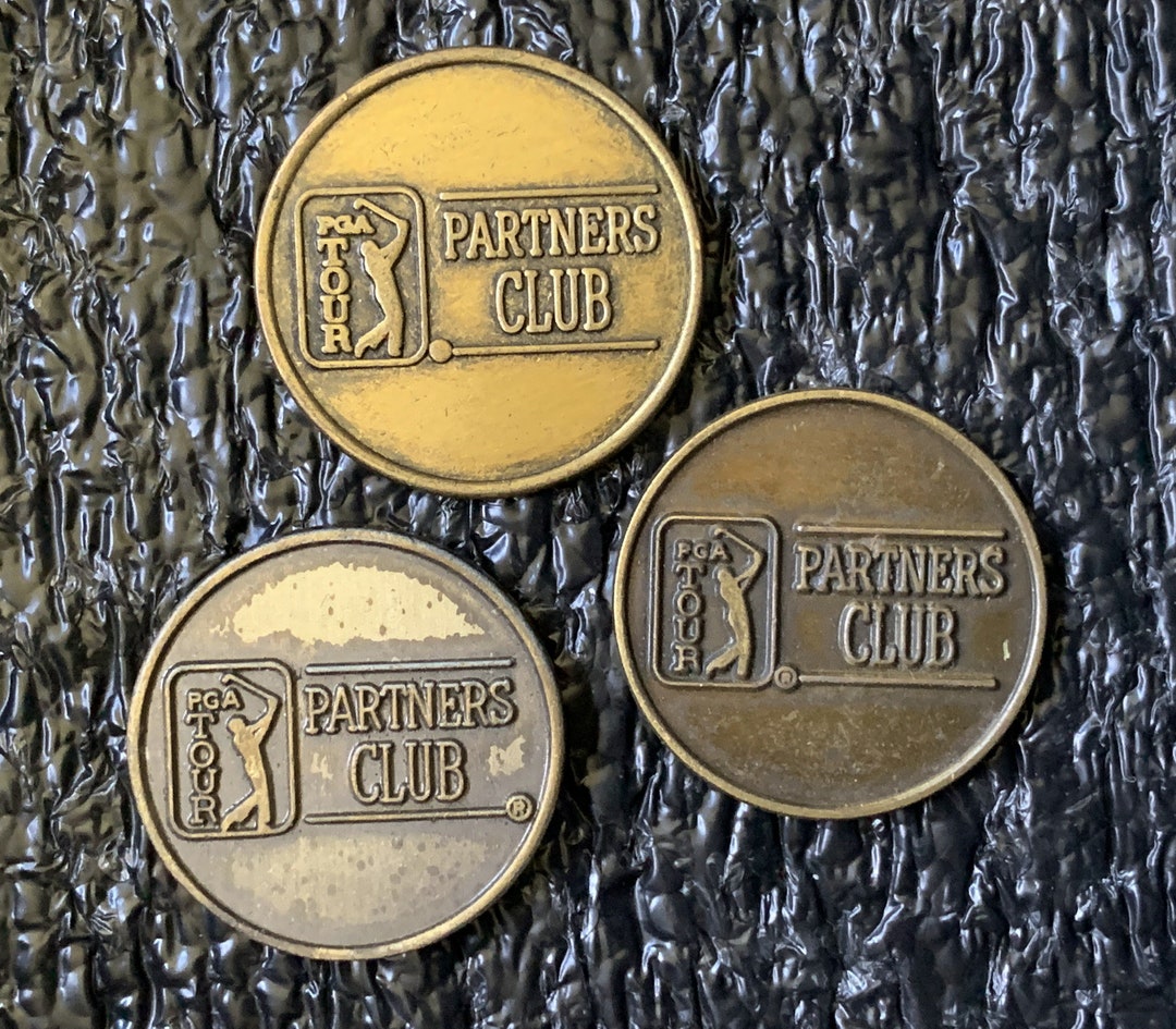 VINTAGE PGA GOLF PARTNER'S CLUB CHARTER MEMBER COIN # | cryptolive.fun