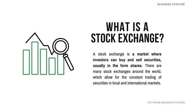 Stock exchange - Wikipedia