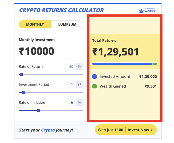 Crypto Calculator and Converter Tool