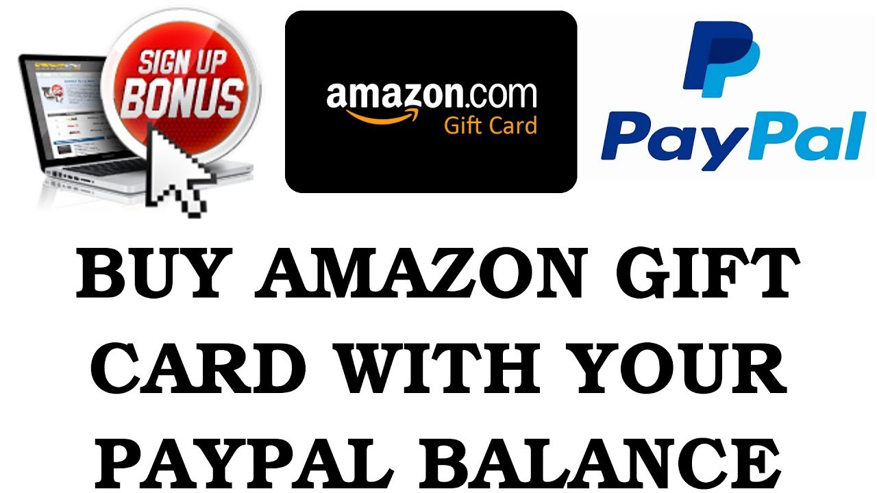 Can I purchase an Amazon Gift Card using Paypal Cr - PayPal Community