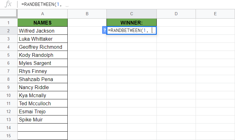 Build a Random Number Generator in Google Sheets in 2 Mins