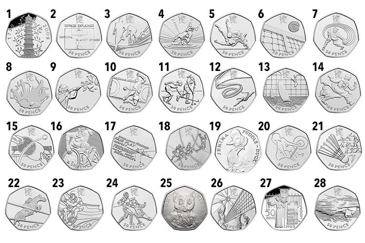 How rare is my 50p and how much is it worth? - Change Checker