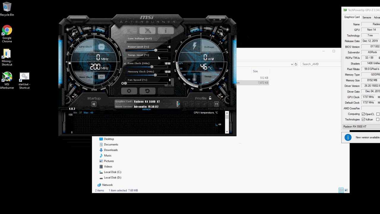 Submit overclock example for Evolution (EVOX) on AMD RX XT - cryptolive.fun