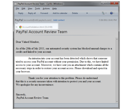 Solved: PayPal Scam? Anyone else getting this one - The eBay Community