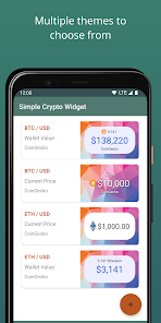 Simple Crypto Widget | F-Droid - Free and Open Source Android App Repository