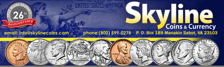 Buy Collectible Coins Online, Rare US Coins | SKYLINE