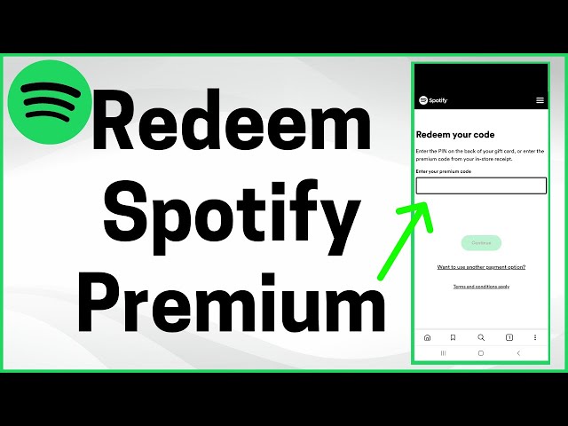 How to Use a Spotify Gift Card for Spotify Premium