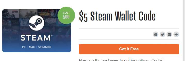 10 Legit Ways To Get Free Steam Gift Cards And Codes ()