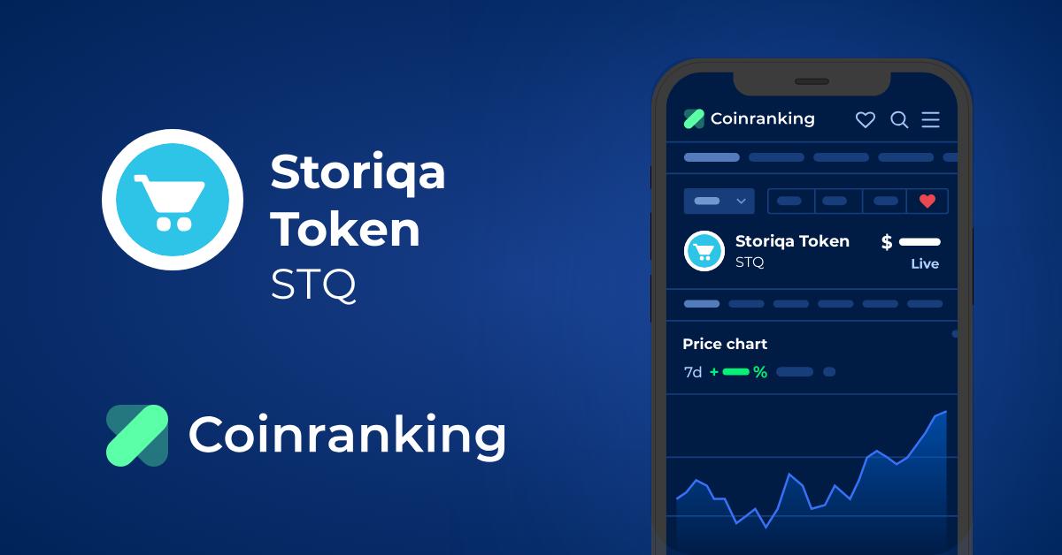 Storiqa Token Price Today - STQ to US dollar Live - Crypto | Coinranking