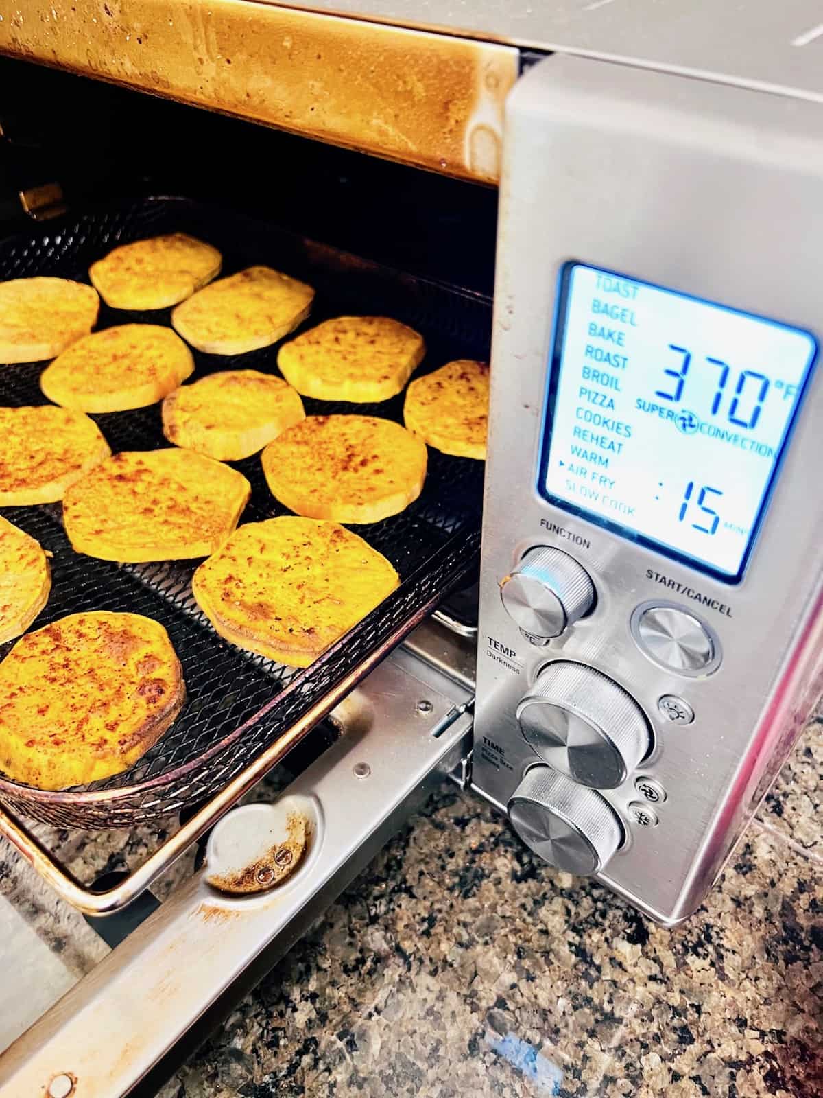 Air Fryer Sweet Potato Slices - The Short Order Cook