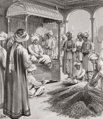 Muhammad bin Tughluq issuing token currency