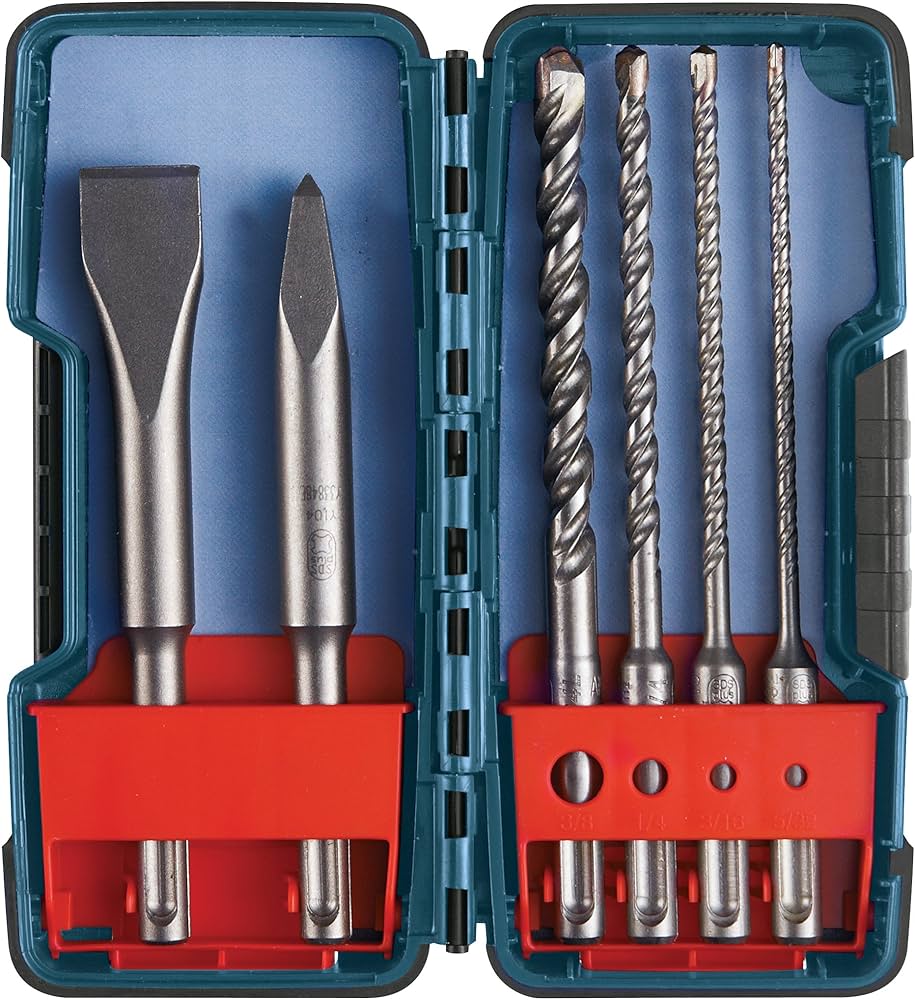 Lumberjack Drill Bit Set Piece HSS Masonry Metal Wood Flat Pozi Bi