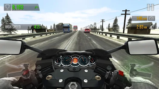 Download Traffic Rider vb (MOD, unlimited money) for android