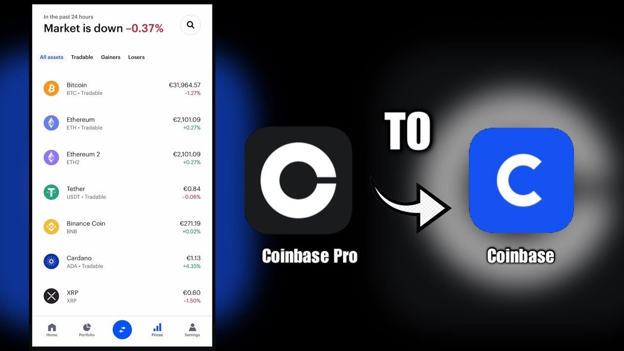 How to Transfer Crypto from Coinbase to Coinbase Pro