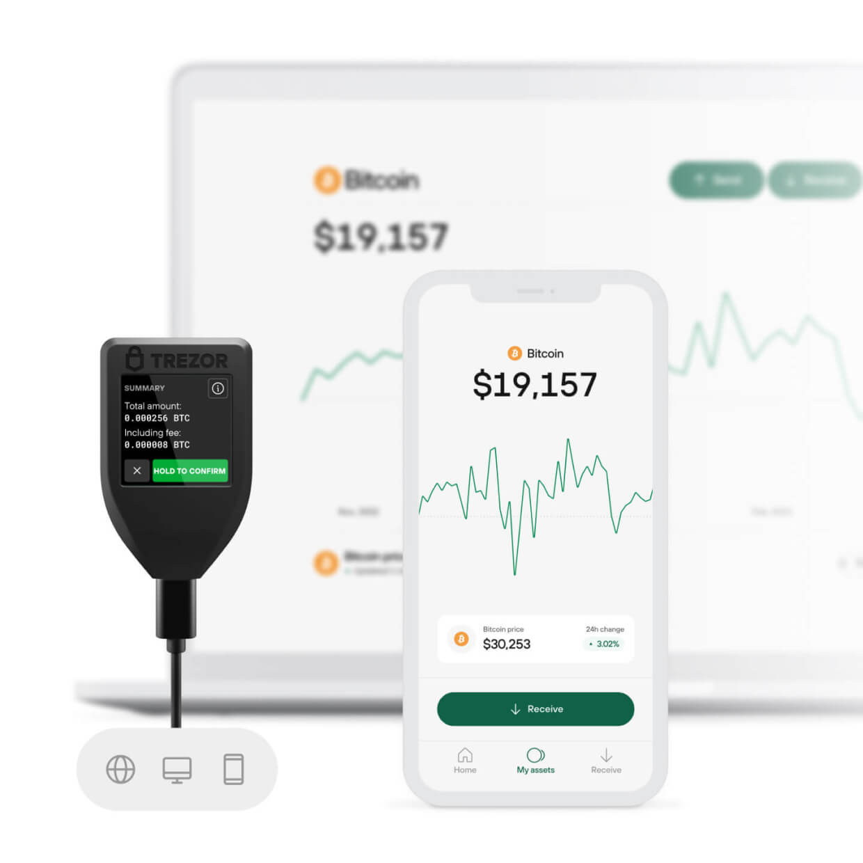 Trezor One vs. Trezor Model T comparison - cryptolive.fun