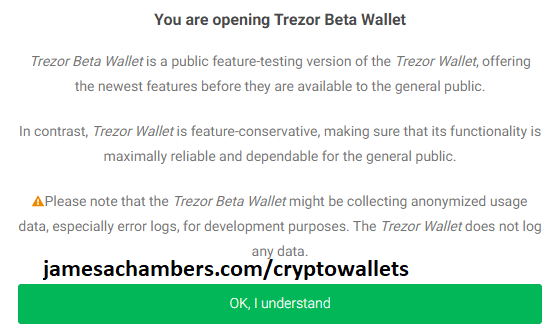 New Trezor Native Ethereum Wallet Beta Guide / Features