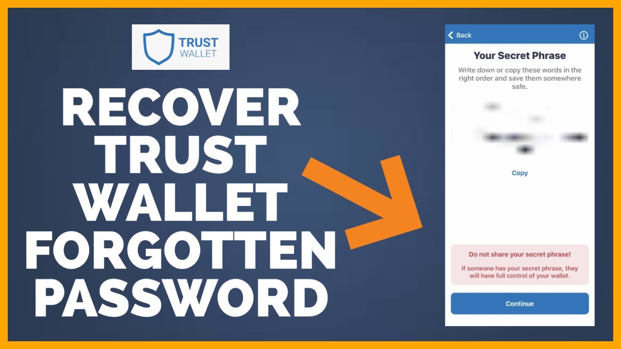 Forgot Your Trust Wallet Recovery Phrase?