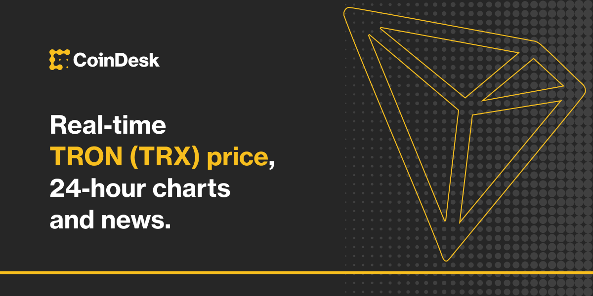 Tron price in USD and TRX-USD price history chart