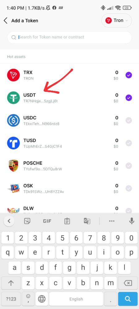 USDT TRC20 Wallet App | How to create TRC20 Wallet free