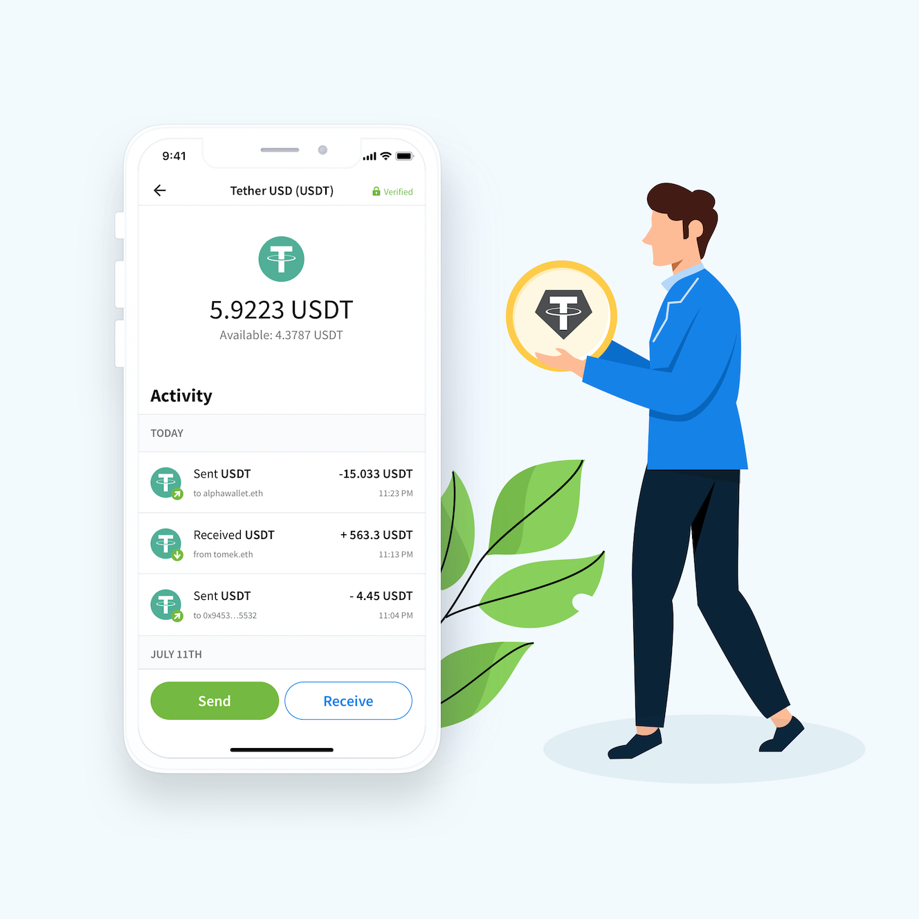 Download Tether Wallet - Buy and Exchange USDT coins for Android | cryptolive.fun