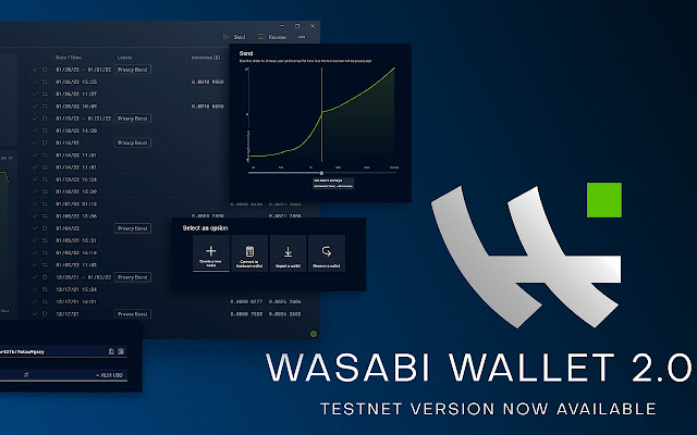 Wasabi Wallet - Bitcoin privacy wallet with built-in coinjoin