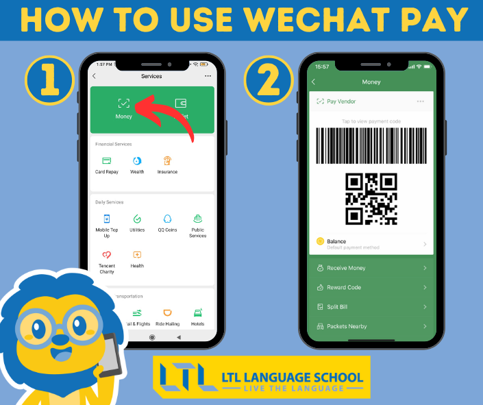 WeChat Pay + AliPay