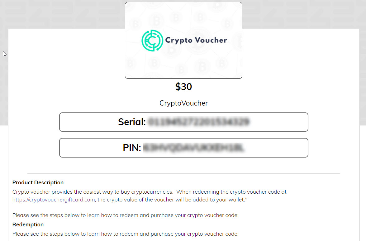 Buy Crypto Voucher | Instant Delivery | Dundle (US)