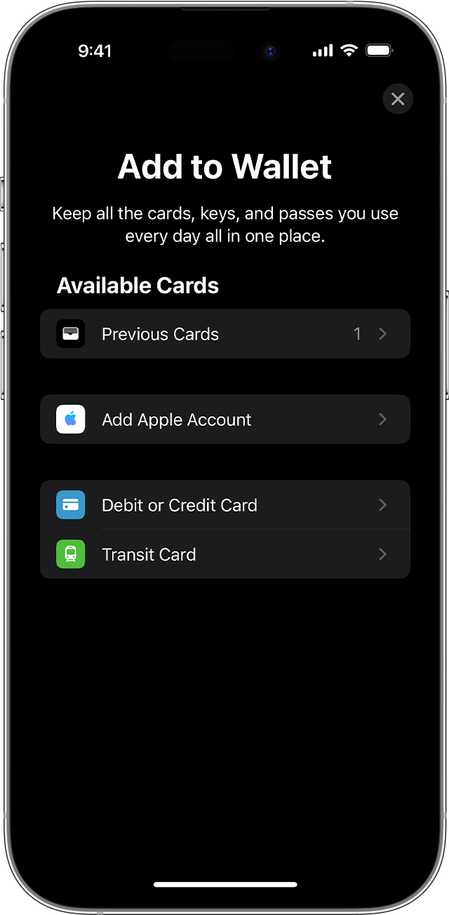 Haven’t got apple wallet in my app watch - Apple Community