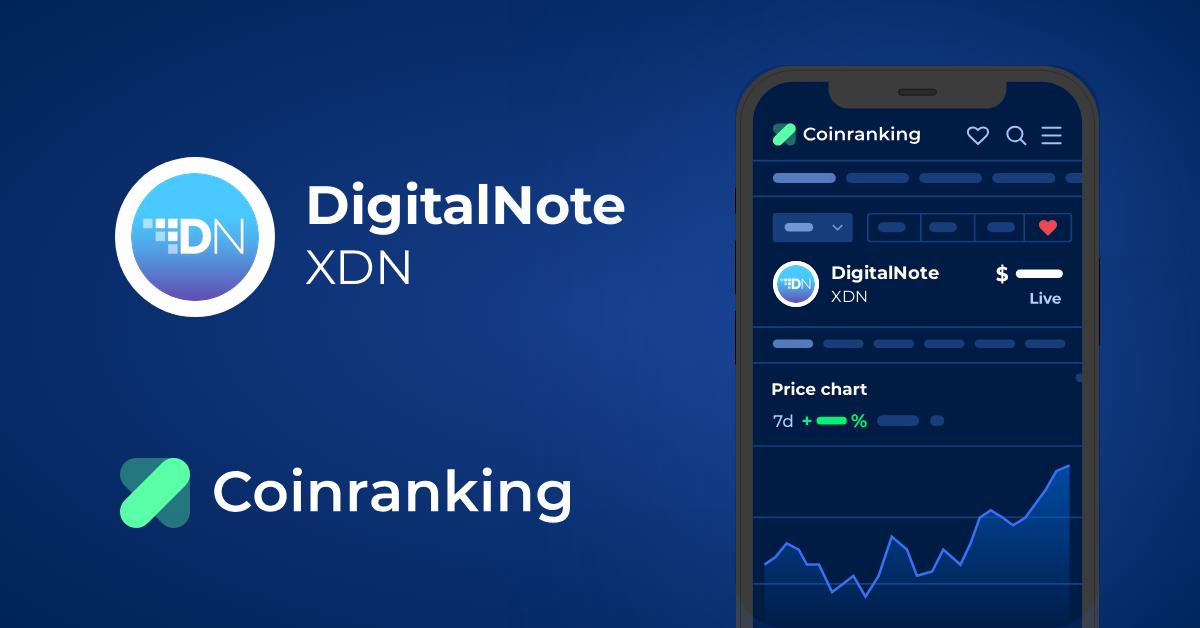 Digitalnote Price Today US | XDN to USD live, Charts, Market Cap, News - Sahi Coin