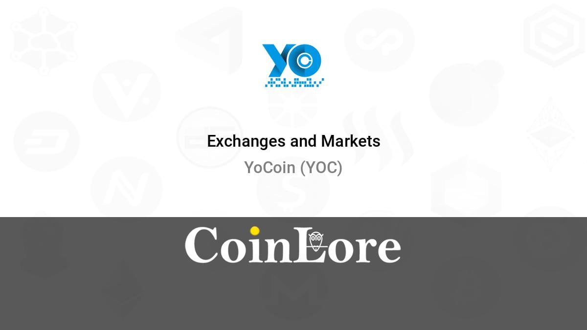 YoCoin Price Today - YOC to US dollar Live - Crypto | Coinranking